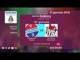 Bergamo - Busto Arsizio | Highlights | 15^ Giornata | Samsung Galaxy Volley Cup 2017/18