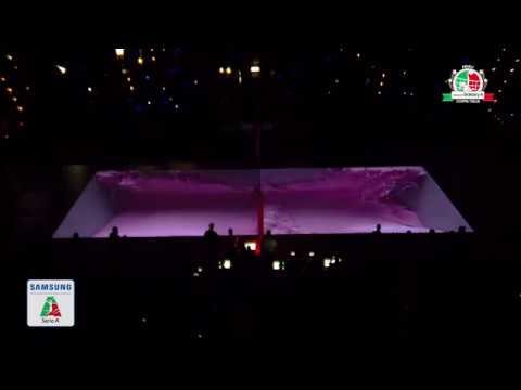 Volley video mapping | Finale Samsung Galaxy A Coppa Italia