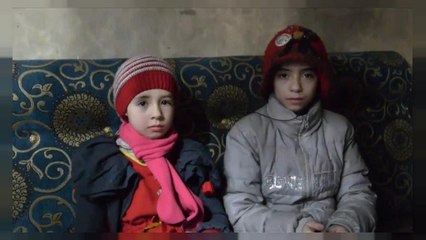 Noor et Alaa,  petites soeurs piégées dans l'enfer de la Ghouta