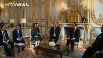 British royals in Paris on Brexit 'charm offensive'