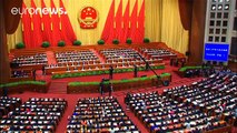China closes NPC with warning to US