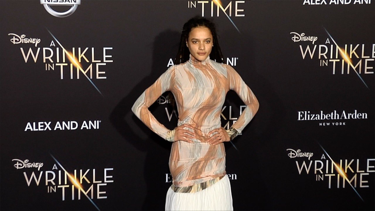 Sasha Lane "A Wrinkle in Time" World Premiere