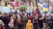 Kiev march marks third anniversary of Russian annexation of Crimea