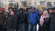 Protests in Belarus over 'social parasite tax'