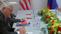 Tillerson and Lavrov hold first meeting in Bonn