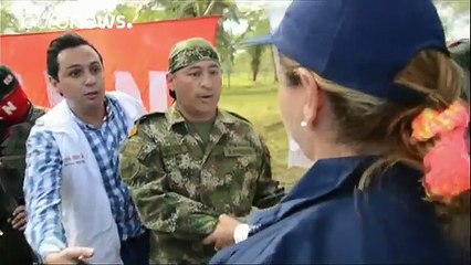 Download Video: Colombia ELN rebels release hostage on the eve of peace talks