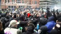 Protests erupt in Washington and other US cities for Trump inauguration