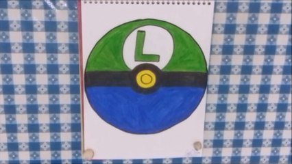 Speed Drawing - Luigi Poké Ball