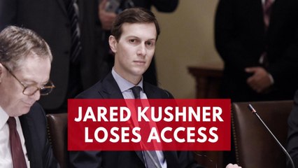 Download Video: Jared Kushner's security clearance downgraded