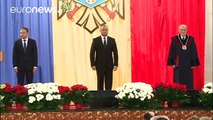 Moldova's Igor Dodon sworn-in as president