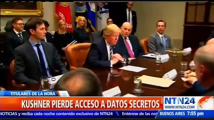 Yerno y asesor político de Donald Trump perdió acceso a información confidencial de la Casa Blanca