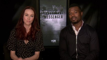 IR Interview: Elyse Levesque & Lyriq Bent For "Shoot The Messenger" [WGN America]