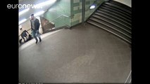 Berlin: Woman kicked down stairs at metro station in random attack