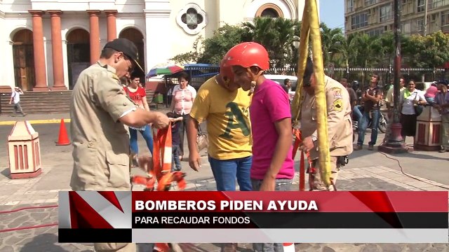 Bomberos piden ayuda para recaudar fondos