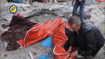 Aleppo: 'Dozens of civilians killed' fleeing Syrian army advance