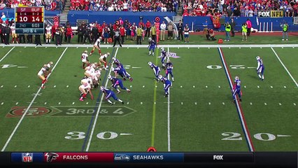 2016 - Week 6: Colin Kaepernick incompletions