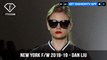 Dan Liu Hairstyle New York Fashion Week Fall/Winter 2018-19 | FashionTV | FTV