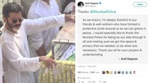 Sridevi : Anil Kapoor thanks friends and Mumbai police for their support | Oneindia News