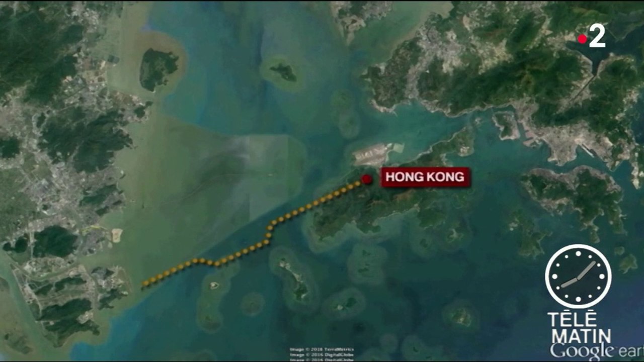 La Chine inaugure le plus long pont au monde