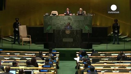 'We are not gays!' Exclaims Mugabe during UN Address