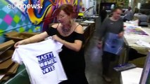 'Nasty woman' T-shirts bid to turn the tables on Trump