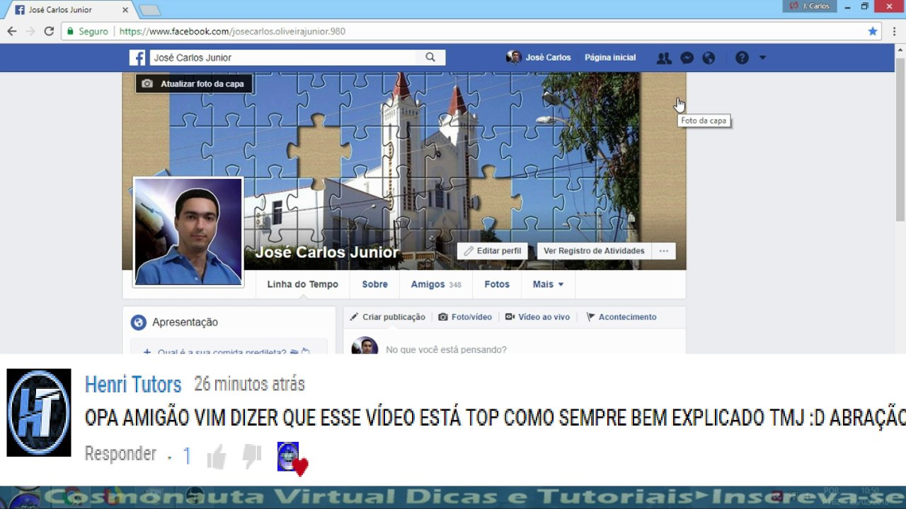 Responder a uma pergunta no Facebook