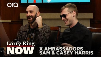 X Ambassadors bling Larry King out!