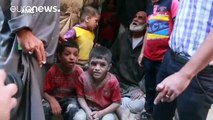 'Dozens dead' in renewed Aleppo airstrikes