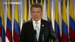President of Colombia Juan Manuel Santos wins the 2016 Nobel Peace Prize