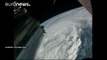 NASA footage: ISS images show Hurricane Matthew from space