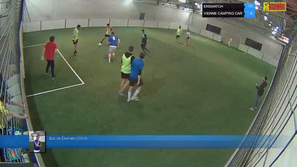 But de Damien (10-4) - ENSMATCH Vs VIENNE CAMPING CAR - 27/02/18 19:00 - LIGUE 3