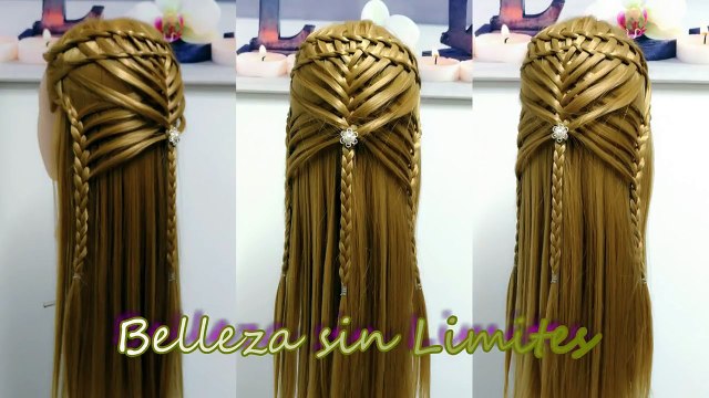 Peinado con Trenza de Cascada - Braided Hairstyles