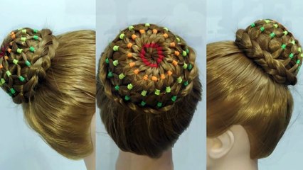 Peinado Recogido con Trenzas - Corona Trenzada