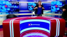 Round 2! Another fight breaks out between Georgian parliamentary candidates live on TV