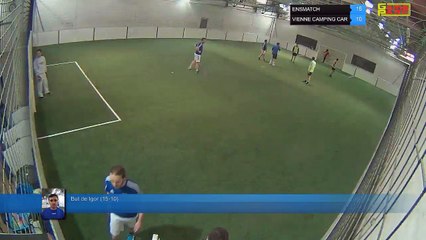 But de Igor (15-10) - ENSMATCH Vs VIENNE CAMPING CAR - 27/02/18 19:00 - LIGUE 3 - Poitiers Game Parc