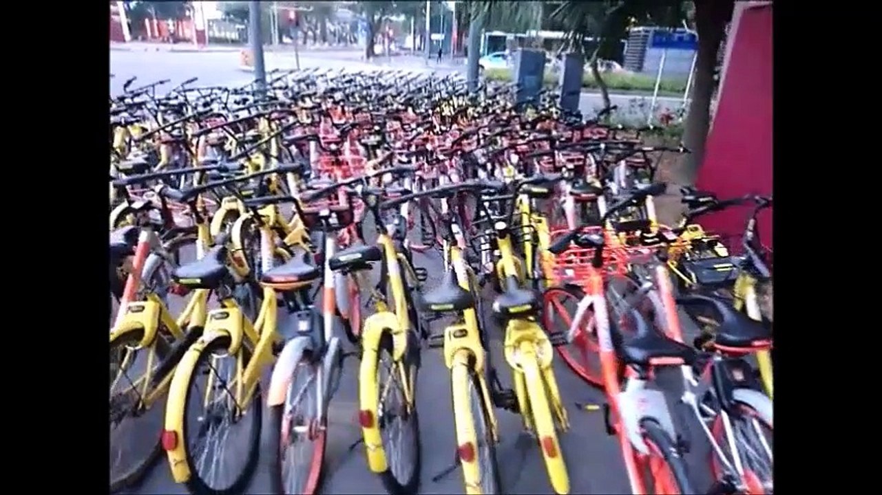 mein kostenloses Fahrrad - made in Schina -kommt von Schildbürger