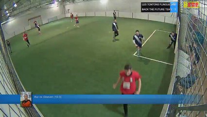 But de Steeven (10-3) - LES TONTONS FLINGUEURS Vs BACK THE FUTURE TEAM - 27/02/18 20:00 - LIGUE 2