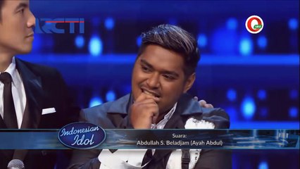 Emosionalnya Abdul Menyanyikan lagu "Ayah" | Live Indonesian Idol 2018 SPEKTA 8