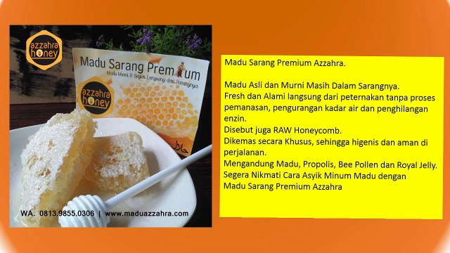 Garansi Uang Kembali, WA +62 813-9855-0306, Madu Murni