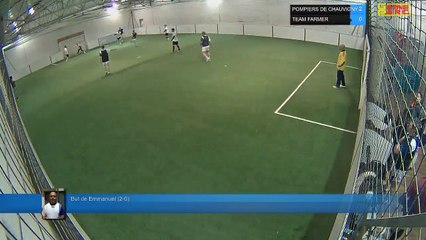 But de Emmanuel  (2-0) - POMPIERS DE CHAUVIGNY Vs TEAM FARMER - 27/02/18 21:00 - LIGUE 2