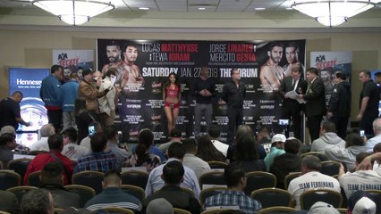 Romero DUNO vs Yardley ARMENTA - Weigh In