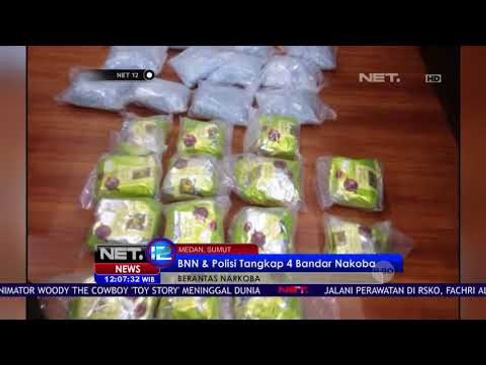 Bandar Narkoba Internasional Diringkus - NET 12