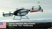 Drone taksi terbang: taksi drone Airbus sukses dalam penerbangan pertamanya - TomoNews