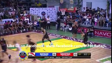 Navotas Clutch vs Bataan Defenders - Full Game Highlights (MPBL) February 27, 2018