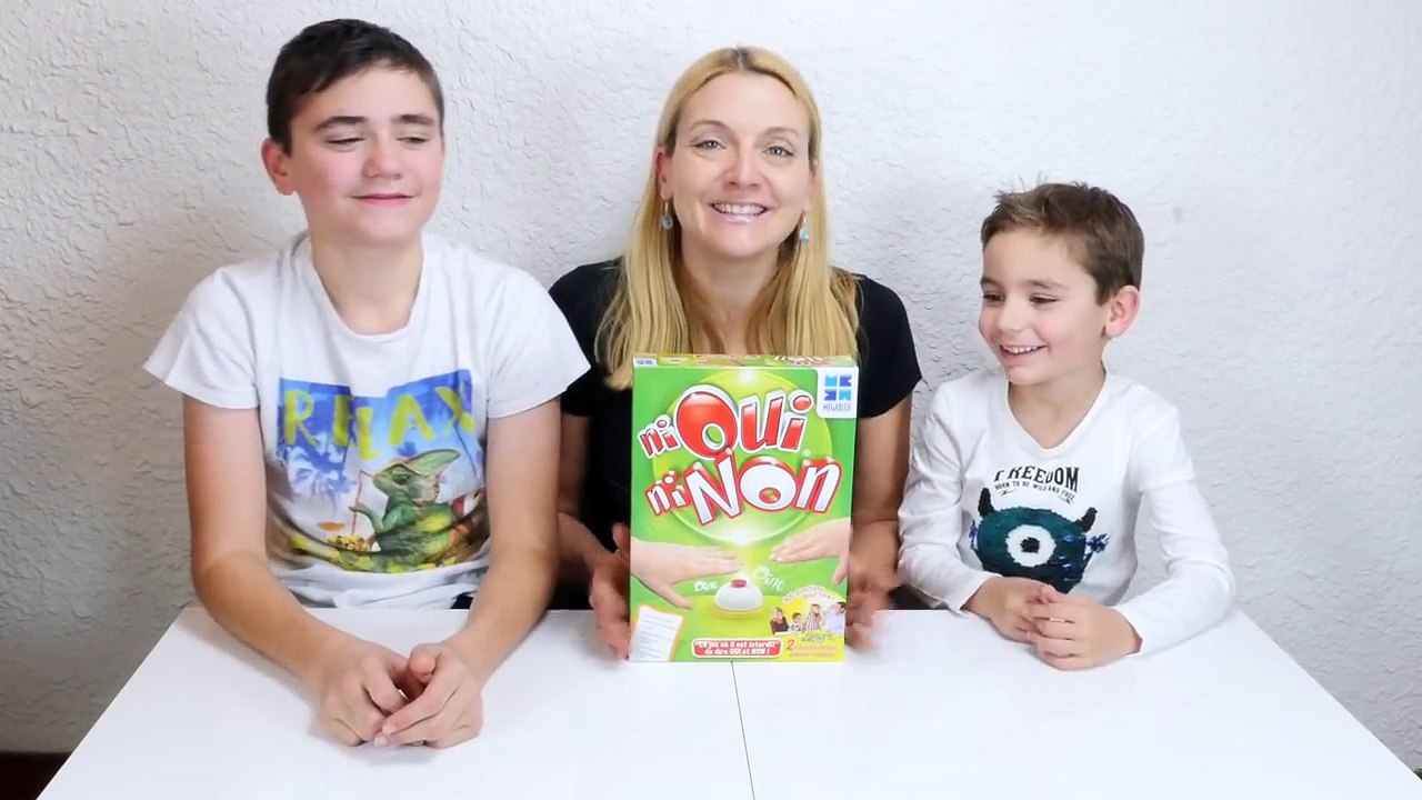 JEU - NI OUI NI NON ! - Challenge Mère VS Fils - Jeu de Société