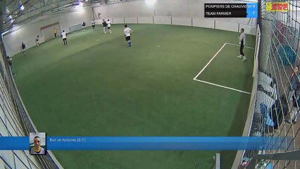 But de Antoine  (9-7) - POMPIERS DE CHAUVIGNY Vs TEAM FARMER - 27/02/18 21:00 - LIGUE 2