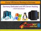 Germany Dedicated Server Hosting | VPS Server Hosting plans at Low price