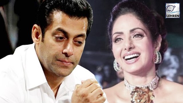 Why Salman Khan Didn't Tweet About Sridevi's Demise?