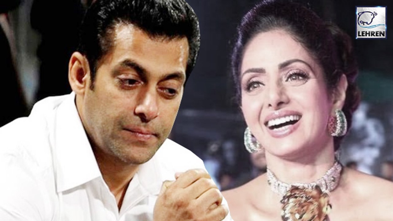 Why Salman Khan Didn't Tweet About Sridevi's Demise?