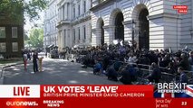 [Live footage] Brexit split begins, David Cameron is leaving